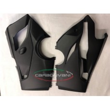 Carbonvani - Ducati Panigale V4 / S / R / Speciale Carbon Fiber Belly Pan For Akrapovic Exhaust
